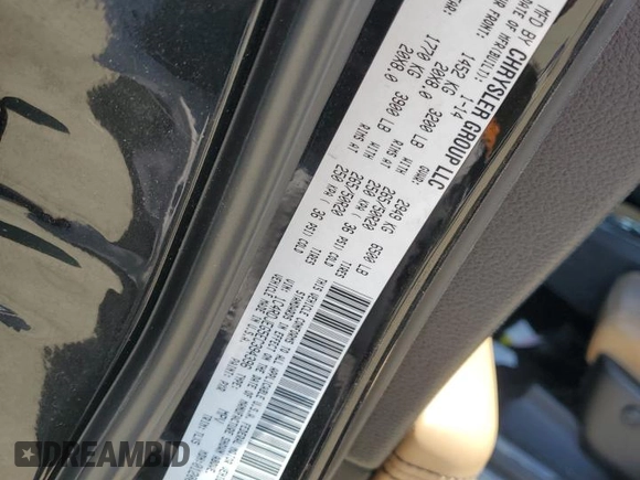 2014 Dodge Durango Citadel with VIN 1C4RDJEG5EC394396, listed as a Copart auction lot 61416305 with 185,730 mi miles and Salvage title. Bid and sale history available at DreamBid. Image 13.