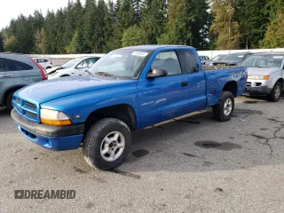 1998 Dodge Dakota SLT with VIN 1B7GG22XXWS598594, listed as a Copart auction lot 75330344 with 167,518 mi miles and Clean Title. Bid and sale history available at carsss.com. Image 1.