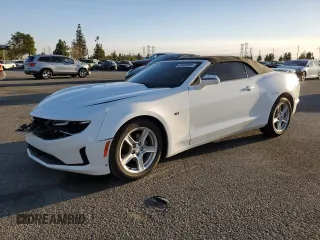 2020 Chevrolet Camaro 1LT with VIN 1G1FB3DX8L0120770, listed as a Copart auction lot 89405885 with 74,839 mi miles and Salvage Title. Bid and sale history available at carsss.com. Image 1.