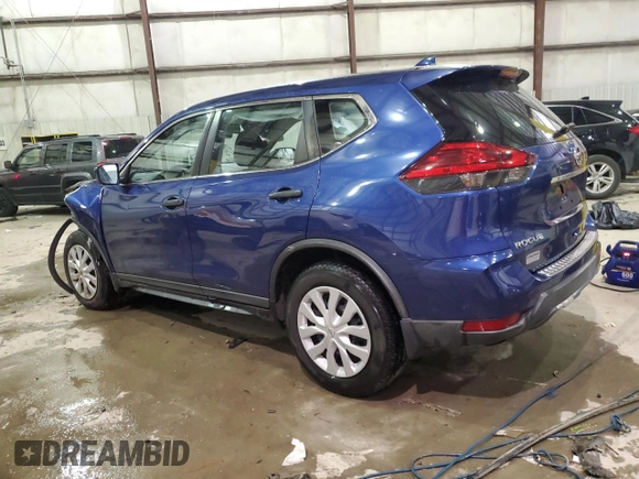 2017 Nissan Rogue SV with VIN KNMAT2MT5HP573152, listed as a Copart auction lot 41816555 with 95,331 mi miles and Non Repairable. Bid and sale history available at carsss.com. Image 2.
