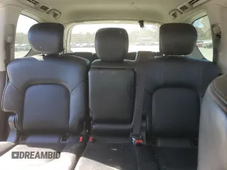 2020 Nissan Armada SV with VIN JN8AY2ND1LX017815, listed as a Copart auction lot 76113454 with 112,407 mi miles and Salvage Title. Bid and sale history available at carsss.com. Image 11.