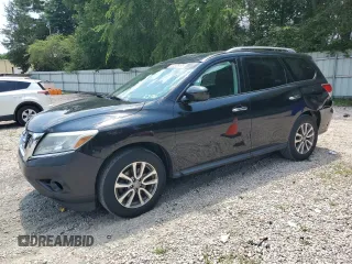 2016 Nissan Pathfinder S with VIN 5N1AR2MN1GC605001, listed as a Copart auction lot 64128195 with 206,292 mi miles and Salvage title. Bid and sale history available at DreamBid. Image 1.