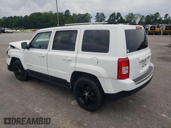 2017 Jeep Patriot High Altitude with VIN 1C4NJPFA6HD166491, listed as a Copart auction lot 57320225 with 75,894 mi miles and Salvage title. Bid and sale history available at DreamBid. Image 2.
