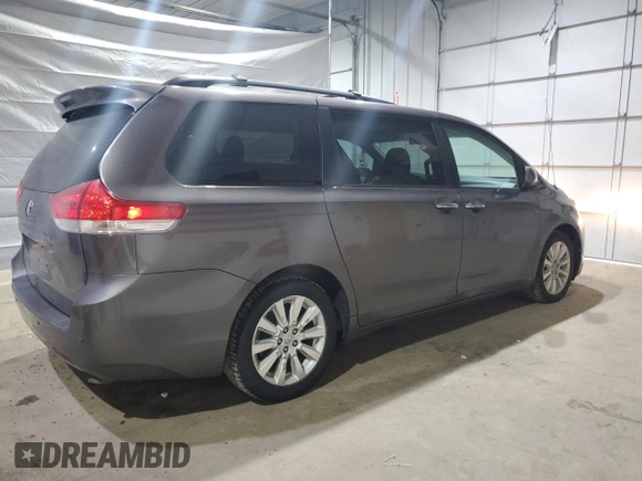 2013 Toyota Sienna XLE with VIN 5TDDK3DC6DS065469, listed as a Copart auction lot 48772565 with 143,966 mi miles and Salvage Title. Bid and sale history available at DreamBid. Image 3.