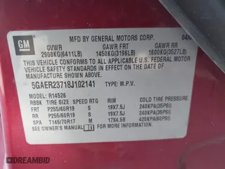 2008 Buick Enclave CXL with VIN 5GAER23718J102141, listed as a IAAI auction lot 41812312 with 154,326 mi miles. Bid and sale history available at carsss.com. Image 9.
