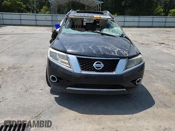 2014 Nissan Pathfinder Platinum with VIN 5N1AR2MN6EC626276, listed as a Copart auction lot 62007155 with Not provided miles and Salvage title. Bid and sale history available at DreamBid. Image 13.