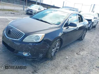 2013 Buick Verano Convenience Group with VIN 1G4PR5SK5D4181395, listed as a IAAI auction lot 41709845 with 161,835 mi miles. Bid and sale history available at carsss.com. Image 2.