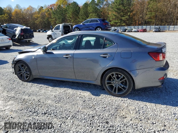 2012 Lexus IS 350 with VIN JTHBE5C28C5030213, listed as a Copart auction lot 82004624 with 97,987 mi miles and Salvage title. Bid and sale history available at DreamBid. Image 2.