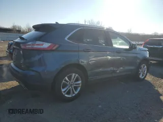 2019 Ford Edge SEL with VIN 2FMPK4J94KBB24282, listed as a Copart auction lot 41458195 with 41,141 mi miles and Salvage Title. Bid and sale history available at carsss.com. Image 3.