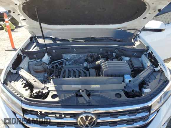 2021 Volkswagen Atlas SE with VIN 1V2JR2CA6MC542510, listed as a Copart auction lot 47224395 with 72,440 mi miles and Salvage title. Bid and sale history available at DreamBid. Image 12.