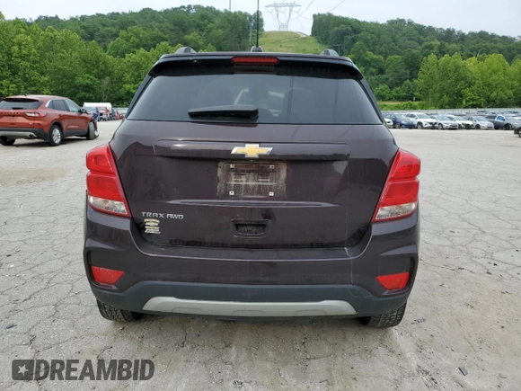 2022 Chevrolet Trax LT z VIN KL7CJPSM6NB523440, wystawiony jako Copart lot #60461905 z przebiegiem Nie podano mil oraz Szkoda całkowita • Salvage title. Historia ofert i sprzedaży dostępna na DreamBid. Obrazek 6.