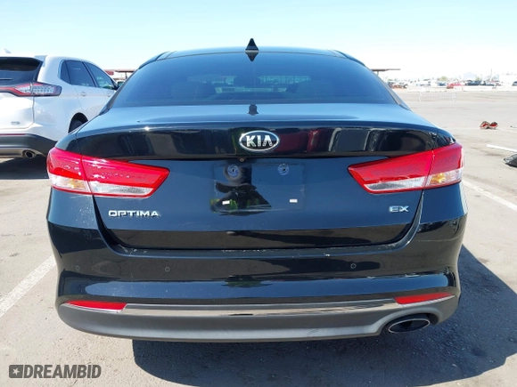 2016 Kia Optima EX with VIN 5XXGU4L38GG032056, listed as a IAAI auction lot 42013867 with 145,466 mi miles. Bid and sale history available at carsss.com. Image 16.