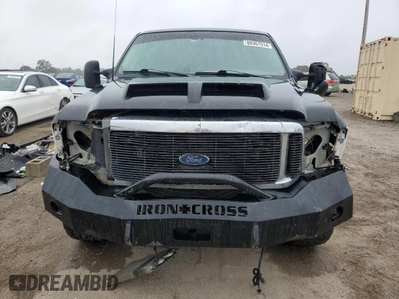 2001 Ford Super Duty F-250 XL with VIN 3FTNW20F81MA08379, listed as a Copart auction lot 80367514 with 206,882 mi miles and Salvage Title. Bid and sale history available at carsss.com. Image 5.