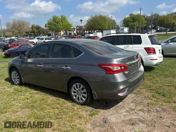 2017 Nissan Sentra SV with VIN 3N1AB7AP4HY385568, listed as a Copart auction lot 45530375 with 124,776 mi miles and Clean Title. Bid and sale history available at carsss.com. Image 3.