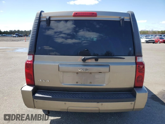 2006 Jeep Commander z VIN 1J8HG48K66C273648, wystawiony jako Copart lot #51920715 z przebiegiem 210 848 mil mil oraz Nie do naprawy • Non repairable. Historia ofert i sprzedaży dostępna na DreamBid. Obrazek 6.