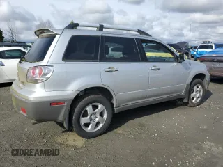 2003 Mitsubishi Outlander XLS with VIN JA4LZ41G63U073080, listed as a Copart auction lot 45912915 with 133,233 mi miles and Salvage Title. Bid and sale history available at carsss.com. Image 3.