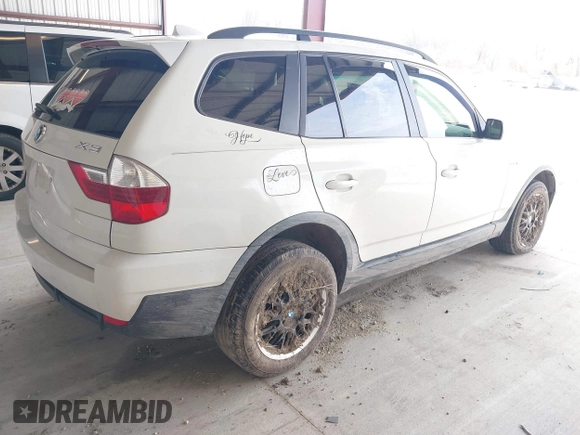 2008 BMW X3 3.0si with VIN WBXPC93438WJ02414, listed as a IAAI auction lot 42019361 with 175,326 mi miles and . Bid and sale history available at DreamBid. Image 4.