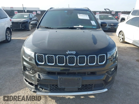 2024 Jeep Compass Limited with VIN 3C4NJDCN3RT579440, listed as a IAAI auction lot 41899578 with 36,289 mi miles and . Bid and sale history available at DreamBid. Image 12.