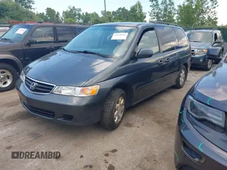 2004 Honda Odyssey EX-L with VIN 5FNRL189X4B045459, listed as a IAAI auction lot 42628246 with 181,328 mi miles and . Bid and sale history available at DreamBid. Image 2.
