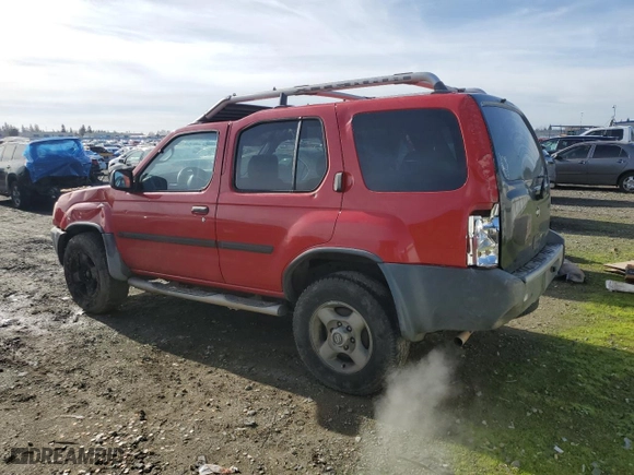 2001 Nissan Xterra XE with VIN 5N1ED28T11C565485, listed as a Copart auction lot 87490404 with 238,044 mi miles and Salvage Title. Bid and sale history available at carsss.com. Image 2.