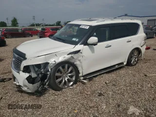 2014 Infiniti QX80 с VIN JN8AZ2NEXE9067609, выставлен на аукционе Copart как лот 60475915 с пробегом 140 974 миль миль и Списание • Salvage title. История ставок и продаж доступна на DreamBid. Изображение 1.