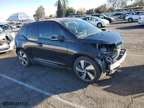 2018 BMW i3 with VIN WBY7Z2C5XJVE61817, listed as a Copart auction lot 89173665 with 22,811 mi miles and Salvage Title. Bid and sale history available at carsss.com. Image 4.