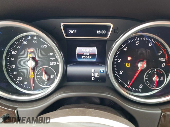 2019 Mercedes-Benz GLS with VIN 4JGDF6EEXKB230395, listed as a Copart auction lot 67926423 with 25,549 mi miles. Bid and sale history available at carsss.com. Image 9.