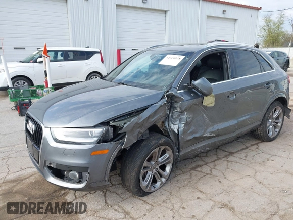 2015 Audi Q3 Prestige with VIN WA1GFCFS9FR007776, listed as a IAAI auction lot 42126928 with 110,981 mi miles and . Bid and sale history available at DreamBid. Image 2.
