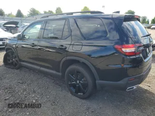2025 Honda Pilot Black Edition with VIN 5FNYG1H98SB007175, listed as a Copart auction lot 62543534 with 1,974 mi miles and Salvage Title. Bid and sale history available at carsss.com. Image 2.