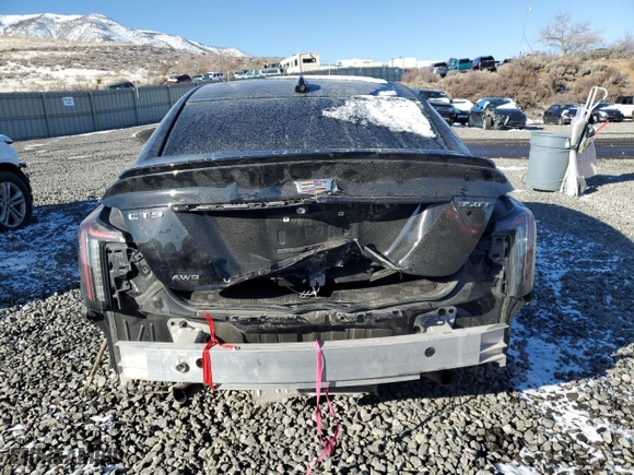 2022 Cadillac CT5 Sport with VIN 1G6DU5RK6N0116448, listed as a Copart auction lot 42562075 with 0 mi miles and Salvage Title. Bid and sale history available at carsss.com. Image 6.