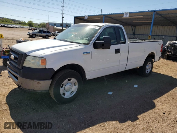 2008 Ford F-150 XL with VIN 1FTRF14W98KD16281, listed as a Copart auction lot 55631865 with 157,976 mi miles and Clean title. Bid and sale history available at DreamBid. Image 1.