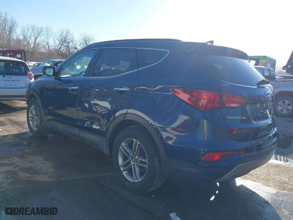 2017 Hyundai Santa Fe Sport 2.4L with VIN 5XYZUDLB7HG494783, listed as a IAAI auction lot 41610484 with 70,689 mi miles. Bid and sale history available at carsss.com. Image 3.