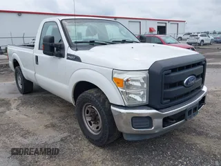 2014 Ford F-250 XL with VIN 1FTBF2A65EEA70612, listed as a IAAI auction lot 42707134 with 235,156 mi miles and . Bid and sale history available at DreamBid. Image 1.
