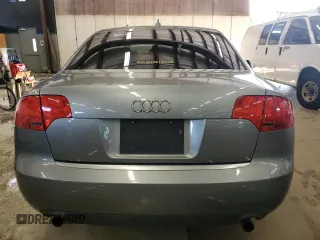2007 Audi A4 2.0T with VIN WAUAF78E07A157010, listed as a Copart auction lot 43601915 with 250,001 mi miles and Salvage Title. Bid and sale history available at carsss.com. Image 6.