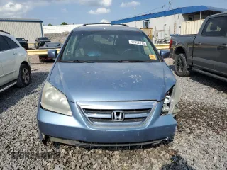 2005 Honda Odyssey EX-L z VIN 5FNRL38685B092279, wystawiony jako Copart lot #57452175 z przebiegiem Nie podano mil oraz Szkoda całkowita • Salvage title. Historia ofert i sprzedaży dostępna na DreamBid. Obrazek 5.