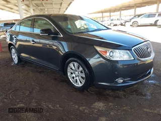 2013 Buick LaCrosse Leather with VIN 1G4GC5ER9DF249261, listed as a IAAI auction lot 42006218 with 141,542 mi miles and . Bid and sale history available at DreamBid. Image 1.