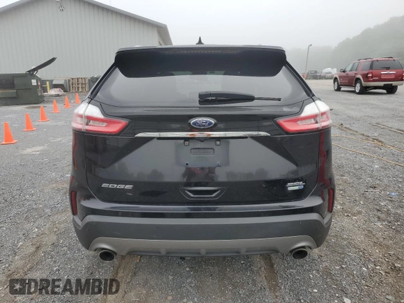 2020 Ford Edge SEL with VIN 2FMPK4J92LBA15448, listed as a Copart auction lot 64000535 with 159,571 mi miles and Salvage title. Bid and sale history available at DreamBid. Image 6.
