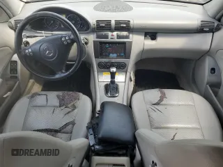 2006 Mercedes-Benz C 230 Sport with VIN WDBRF52HX6A900802, listed as a Copart auction lot 56059425 with 180,660 mi miles and Salvage title. Bid and sale history available at DreamBid. Image 8.