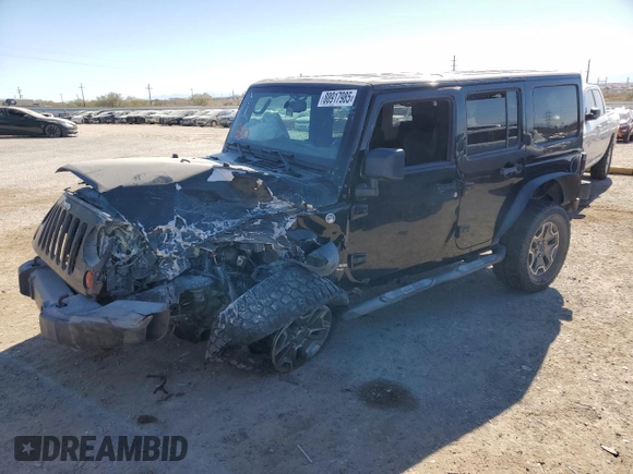 2013 Jeep Wrangler Unlimited Rubicon with VIN 1C4BJWFG2DL533839, listed as a Copart auction lot 88917985 with 112,673 mi miles and Salvage Title. Bid and sale history available at carsss.com. Image 1.