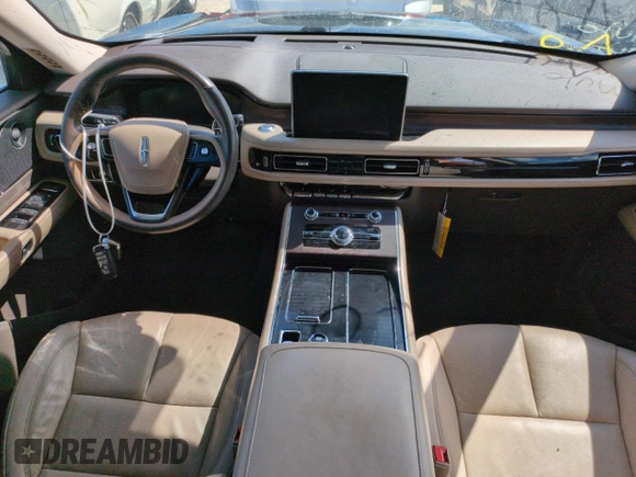 2022 Lincoln Aviator Reserve z VIN 5LM5J7WC5NGL03053, wystawiony jako Copart lot #75291784 z przebiegiem 47 796 mil mil oraz Nie do naprawy • Non repairable. Historia ofert i sprzedaży dostępna na DreamBid. Obrazek 8.