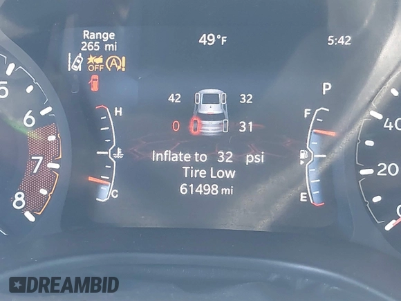 2022 Jeep Compass Latitude z VIN 3C4NJDBB4NT197015, wystawiony jako IAAI lot #42074901 z przebiegiem 61 498 mil mil oraz . Historia ofert i sprzedaży dostępna na DreamBid. Obrazek 15.