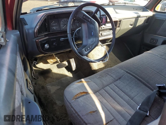 1990 Ford F-150 "S" with VIN 1FTDF15Y7LNB52515, listed as a Copart auction lot 83829724 with 966,652 mi miles and Salvage Title. Bid and sale history available at carsss.com. Image 8.