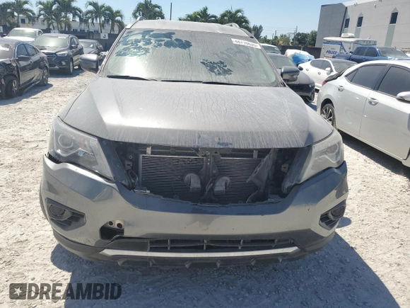 2018 Nissan Pathfinder S with VIN 5N1DR2MN3JC636447, listed as a Copart auction lot 48716635 with 124,556 mi miles and Non Repairable. Bid and sale history available at carsss.com. Image 5.