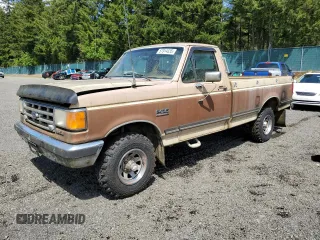1987 Ford F-150 с VIN 1FTEF14H2HKB06296, выставлен на аукционе Copart как лот 57914035 с пробегом 40 931 миль миль и Чистый • Clean title. История ставок и продаж доступна на DreamBid. Изображение 1.