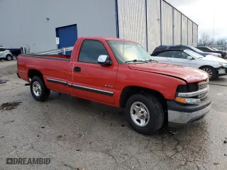 2002 Chevrolet Silverado 1500 LS with VIN 1GCEC14V42Z286295, listed as a Copart auction lot 87206524 with 137,682 mi miles and Non Repairable. Bid and sale history available at carsss.com. Image 4.
