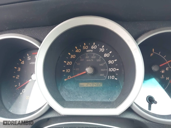 2006 Toyota 4Runner SR5 with VIN JTEBU14R860097237, listed as a IAAI auction lot 42087533 with 249,482 mi miles. Bid and sale history available at carsss.com. Image 7.