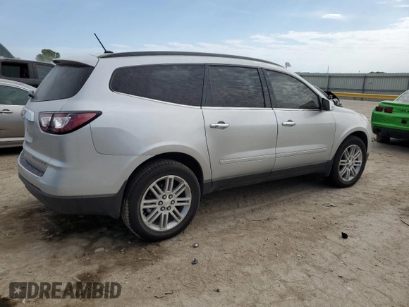 2015 Chevrolet Traverse LT with VIN 1GNKRGKD1FJ294297, listed as a Copart auction lot 58191755 with Not provided miles and Salvage title. Bid and sale history available at DreamBid. Image 3.