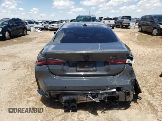2022 BMW M4 Competition xDrive with VIN WBS43AZ0XNCJ24180, listed as a Copart auction lot 54622474 with 0 mi miles and Salvage Title. Bid and sale history available at carsss.com. Image 6.