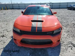 2018 Dodge Charger SXT Plus with VIN 2C3CDXHG9JH325579, listed as a Copart auction lot 46417395 with 101,430 mi miles and Salvage Title. Bid and sale history available at carsss.com. Image 5.