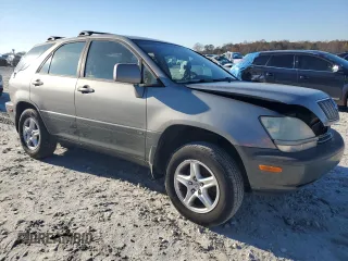 2001 Lexus RX 300 with VIN JTJGF10U310097117, listed as a Copart auction lot 83028204 with 345,675 mi miles and Salvage Title. Bid and sale history available at carsss.com. Image 4.